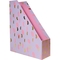 Лоток для документів Yes Donna, вертикальний, 32х25х8 см, рожевий (707325) - Pampik
