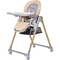 Стільчик для годування Kinderkraft Lastree Beige Wood бежевий (00-00304465) - Pampik