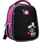 Рюкзак каркасний Yes H-100 Lovely Smile, черный с малиновым (559378) - Pampik - 2