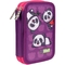 Пенал твердий Smart HP-01 Hi, panda, 13х21х4 см, фіолетовий (533274) - Pampik
