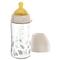 Бутылочка для кормления Nip Зеленая Вишенка, с широкой горловиной, латекс, 240 мл (35119) - Pampik