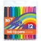 Фломастеры Yes Erudite, 12 цветов (650459) - Pampik