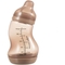 Антиколікова пляшечка для годування Difrax S-bottle Natural Caramel із силіконовою соскою 170 мл (705 Caramel) - Pampik