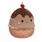 Мягкая игрушка Squishmallows Шоколадное мороженое Марта, 30 см (SQCR04146) - Pampik - 2