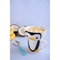 Набір дитячого посуду Limited Edition Happy Penguin, білий із чорним (YF6013) - Pampik - 5