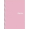 Блокнот для записів Genius, А6, в клітинку, спіраль, 80 л., Пудра (A6-080-6805K) - Pampik