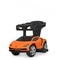 Машинка-толокар Bambi M 3726-7 2 в 1, с родительской ручкой, оранжевая (25692) - Pampik - 5