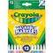 Фломастеры Crayola, тонкая линия, смывающиеся, 12 шт. (58-6671) - Pampik