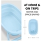 Розкладна ванна Hauck Wash N Fold M Light Blue (72702-7) - Pampik - 3
