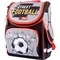 Рюкзак шкільний каркасний Smart PG-11 Football, сірий з чорним (559017) - Pampik
