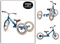 Триколісний балансуючий велосипед Trybike steel 2 в 1, синій (TBS-3-BLU-VIN) - Pampik - 5