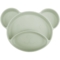 Силіконова тарілка на присосці Canpol Babies Ведмедик (51/401_gre) - Pampik