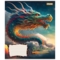 Набор тетрадей общих 1 Вересня Dragon, А5, в косую линию, 12 листов, 25 шт. (766299) - Pampik - 2