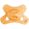 Пустышка силиконовая Difrax Natural 0-6 мес. Apricot grid оранжевая (123 Apricot_grid) - Pampik