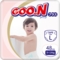 Підгузки на липучках Goo.N Plus 4/L (9-14 кг), 48 шт. - Pampik