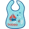 Нагрудник хлопчатобумажный Baboo Marine, 3+ мес., синий (11-011) - Pampik