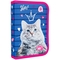 Пенал жесткий Yes HP-03 Cats, 13х21х3 см, синий (533332) - Pampik