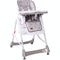 Стульчик для кормления Lorelli Gusto, бело-серый (24415) - Pampik