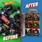 Контейнер для хранения машинок Hot Wheels серии Monster Trucks металлический (HWCC21) - Pampik - 6