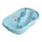 Ванночка OK Baby Onda, с анатомической горкой и термодатчиком, голубая - Pampik
