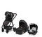 Універсальна коляска 3 в 1 Lionelo Amber Lovin, чорний - Pampik - 2