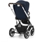 Прогулянковий візочок Cybex Talos S Lux SLV Ocean Blue, з бампером, темно-синій (522002593) - Pampik - 4