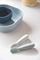 Набор силиконовых ложек Beaba BLW, 4+, 2 шт., зеленый с серым (913578) - Pampik - 5