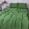 Пододеяльник на молнии MirSon Salad 23-0010, искусственный шелк, 110х140 см, зеленый - Pampik - 3