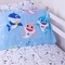 Простыня MirSon Kids Time Бязь, 17-0521, Sharks blue - Pampik - 3