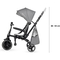 Триколісний велосипед Kinderkraft Jazz Grey сірий (00-00303945) - Pampik - 13