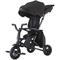 Дитячий складаний триколісний велосипед Qplay Nova+ Rubber Exclusive Black (S700-13Nova+RubberEBlack) - Pampik