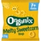 Детские кукурузные снеки Organix Melty Sweetcorn Rings органические, 20 г - Pampik