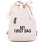 Детский рюкзак Childhome My first bag Teddy, белый (CWKIDBTW) - Pampik