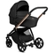 Коляска Tutis Mio Plus Thermo Black Edition Rose Gold, универсальная 2 в 1, черная (1352292) - Pampik - 5