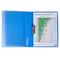 Папка з затиском Axent А4 з внутрішнім карманом синя (1301-22-A) - Pampik - 2