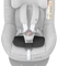 Смарт-подушка для автокрісла Maxi-Cosi е-Safety Black, з датчиком (8494057111) - Pampik - 2