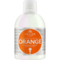 Шампунь для волосся Kallos Cosmetics KJMN Orange зміцнюючий з маслом апельсина, 1 л - Pampik