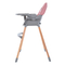Стульчик для кормления El Camino ME 1111 Lumi Pink, розовый (25821) - Pampik - 4