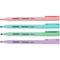 Набір текстових маркерів Axent Highlighter Pastel клиноподібних 2-4 мм, 4 шт. (2533-40-A) - Pampik - 3