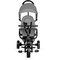 Триколісний велосипед Kinderkraft Jazz Grey сірий (00-00303945) - Pampik - 4