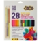 Карандаши цветные ZiBi Kids Line 24 шт. 28 цветов (ZB.2442) - Pampik