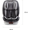 Автокрісло Kinderkraft Oneto3 чорне (00-00158329) - Pampik - 3