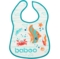 Нагрудник бавовняний Baboo Sea Life, 3+ міс., білий (11-010) - Pampik