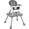 Стільчик для годування 3 в 1 Bambi M 5672-11, сірий (25333) - Pampik