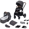 Универсальная коляска 2 в 1 Kinderkraft Everyday 2 Dark Gray Black Frame темно-серая (00-00305225) - Pampik
