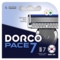 Картриджі Dorco Pace7 7 лез, 4 шт. - Pampik