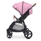 Коляска El Camino X4 ME 1024 Pink Lines, розовая (25399) - Pampik - 4