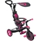 Велосипед трехколесный Globber Explorer Trike 4 в 1 розовый (632-110-3) - Pampik