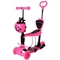 Самокат 5 в 1 iTrike Maxi JR 3-026-P1 pink (23980) - Pampik