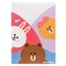 Папка-уголок Yes Line Friends, A4 (492084) - Pampik